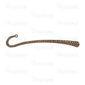1719-0012-OXBR - Metal Bookmark Hammered 12cm Antique Brass 5pcs 1719-0012-OXBR,Findings,5pcs,12cm,Metal,Bookmark,Hammered,12cm,Antique Brass,Metal,5pcs,China,montreal, quebec, canada, beads, wholesale
