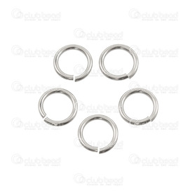 *1720-0020 - Stainless Steel 304 Jump Ring 4MM 10x100pcs *1720-0020,montreal, quebec, canada, beads, wholesale
