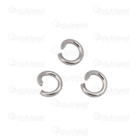 1720-0023-02 - Stainless Steel 304 Jump Ring 8mm Natural Wire Size 1.5mm 250pcs 1720-0023-02,Findings,250pcs,Stainless Steel 304,Jump Ring,8MM,Grey,Natural,Metal,Wire Size 1.5mm,250pcs,China,montreal, quebec, canada, beads, wholesale