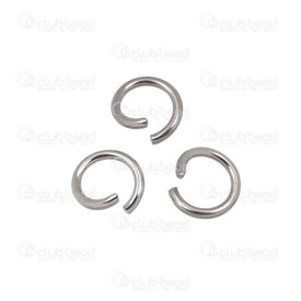 1720-0024-02 - Stainless Steel 304 Jump Ring 10mm Natural Wire Size 1.5mm 250pcs 1720-0024-02,10mm,250pcs,Stainless Steel 304,Jump Ring,10mm,Grey,Natural,Metal,Wire Size 1.5mm,250pcs,China,montreal, quebec, canada, beads, wholesale