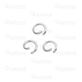 1720-0026-0.6 - Stainless Steel 304 Jump Ring 4mm Natural Wire Size 0.6mm 300pcs 1720-0026-0.6,Findings,Rings,4mm,Stainless Steel 304,Jump Ring,4mm,Grey,Natural,Metal,Wire Size 0.6mm,300pcs,China,montreal, quebec, canada, beads, wholesale