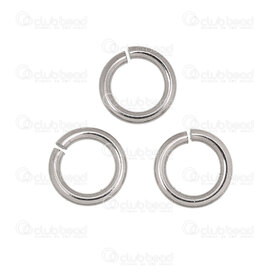 1720-0030-012.0 - Acier Inoxydable 304 Anneau Simple Naturel 12mm Diamètre du fil 2mm 50pcs 1720-0030-012.0,304 wires,montreal, quebec, canada, beads, wholesale