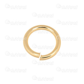 1720-0030-02GL - Stainless Steel 304 Jump Ring 14mm Gold Plated Wire Size 2mm 10pcs 1720-0030-02GL,Findings,Rings,Simple - Jump,Stainless Steel 304,Jump Ring,14MM,Yellow,Gold,Metal,Wire Size 2mm,10pcs,China,montreal, quebec, canada, beads, wholesale