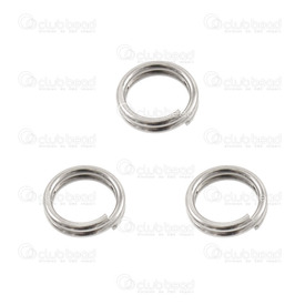 1720-0030 - jump ring bag of 50 6MM Gold 1720-0030,montreal, quebec, canada, beads, wholesale