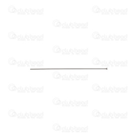 1720-0082 - Stainless Steel 304 Head Pin 40mm Natural Wire Size 0.7mm 5x100pcs 1720-0082,Findings,38MM,Stainless Steel 304,Head Pin,38MM,Grey,Natural,Metal,Wire Size 0.7mm,5x100pcs,China,montreal, quebec, canada, beads, wholesale