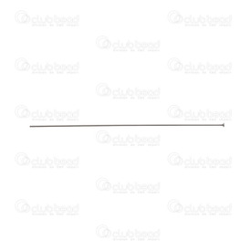 1720-0084 - Stainless Steel 304 Head Pin 70mm Natural Wire Size 0.6mm 200pcs 1720-0084,Stainless Steel 304,Head Pin,70MM,Grey,Natural,Metal,Wire Size 0.6mm,200pcs,China,montreal, quebec, canada, beads, wholesale