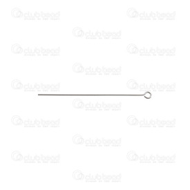 1720-0092 - Stainless Steel 304 Eye Pin 38mm Natural Wire Size 0.7mm 5x100pcs 1720-0092,Findings,38MM,Stainless Steel 304,Eye Pin,38MM,Grey,Natural,Metal,Wire Size 0.7mm,5x100pcs,China,montreal, quebec, canada, beads, wholesale