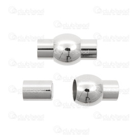 1720-0108 - Stainless Steel 304 Magnetic Clasp 11X20MM Natural Inside Diameter 4mm 5pcs 1720-0108,Stainless Steel Clasp,Natural,5pcs,Stainless Steel 304,Magnetic Clasp,11X20MM,Natural,Inside Diameter 4mm,5pcs,China,montreal, quebec, canada, beads, wholesale