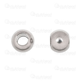 1720-0130 - Stainless Steel 304 Bead Round 8MM 4mm Hole 50pcs 1720-0130,Beads,8MM,50pcs,Bead,Metal,Stainless Steel 304,8MM,Round,Round,Grey,4mm Hole,China,50pcs,montreal, quebec, canada, beads, wholesale