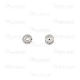 1720-0132 - Stainless Steel 304 Bead 4MM Round 1.5mm hole 50pcs 1720-0132,4mm,50pcs,Bead,Metal,Stainless Steel 304,4mm,Round,Grey,1.5mm hole,China,50pcs,montreal, quebec, canada, beads, wholesale