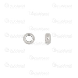 1720-0144-2 - Stainless Steel 304 Bead Spacer Donut 4x2mm Natural 2mm Hole 100pcs 1720-0144-2,100pcs,Bead,Spacer,Metal,Stainless Steel 304,4X2MM,Round,Donut,Grey,Natural,2mm Hole,China,100pcs,montreal, quebec, canada, beads, wholesale