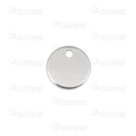 1720-0194-02 - Stainless Steel 304 Charm Disk 8mm Natural 1mm Hole 20pcs 1720-0194-02,Charms,8MM,Charm,Metal,Stainless Steel 304,8MM,Round,Disk,Grey,Natural,1mm Hole,China,20pcs,montreal, quebec, canada, beads, wholesale