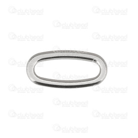 1720-0201-2 - Stainless Steel 304 Link Ring Oval Flat 16x8mm Natural 20pcs 1720-0201-2,Findings,Rings,Others,Stainless Steel 304,Link Ring,Oval Flat,16x8mm,Grey,Natural,Metal,20pcs,China,montreal, quebec, canada, beads, wholesale