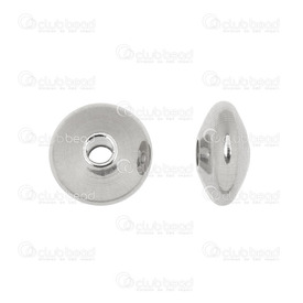 1720-0210 - Stainless Steel 304 Bead Spacer Round 8x4mm Natural 2mm Hole 50pcs 1720-0210,beads 8,Stainless Steel 304,50pcs,Bead,Spacer,Metal,Stainless Steel 304,8x3mm,Round,Round,Grey,Natural,1.5mm hole,China,montreal, quebec, canada, beads, wholesale