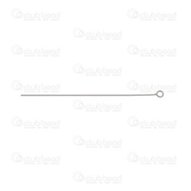 1720-0216 - Stainless Steel 304 Eye Pin 50mm Natural Wire Size 0.5mm 250pcs 1720-0216,Findings,50MM,Stainless Steel 304,Stainless Steel 304,Eye Pin,50MM,Grey,Natural,Metal,Wire Size 0.5mm,250pcs,China,montreal, quebec, canada, beads, wholesale