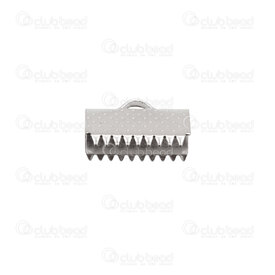 1720-0230-02 - Stainless Steel 304 Ribbon Claw Connector 15mm Natural 34gr 50pcs 1720-0230-02,Findings,Connectors,Ribbons claws,Natural,Stainless Steel 304,Ribbon Claw Connector,15MM,Grey,Natural,Metal,50pcs,China,montreal, quebec, canada, beads, wholesale