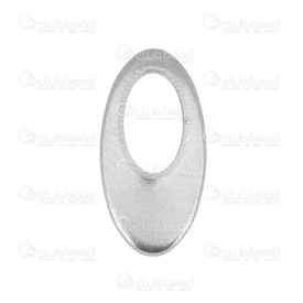 1720-0236 - Stainless Steel 304 Bead Link Oval Flat 10x19mm Natural 20pcs 1720-0236,Links connectors,Metal,20pcs,Bead,Link,Metal,Stainless Steel 304,10X19MM,Oval,Oval,Flat,Grey,Natural,China,montreal, quebec, canada, beads, wholesale