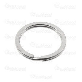 1720-0240 - Stainless Steel 304 Key Ring Split Ring Flat 25mm Natural 10pcs 1720-0240,Findings,Stainless Steel,25MM,Stainless Steel 304,Key Ring Split Ring,Flat,25MM,Grey,Natural,Metal,10pcs,China,montreal, quebec, canada, beads, wholesale