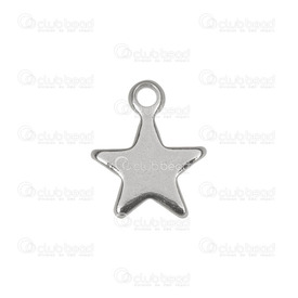 1720-2100 - Stainless Steel 304 Charm Star 9x10mm Natural 20pcs 1720-2100,Pendants,Stainless Steel 304,Star,Charm,Metal,Stainless Steel 304,9X10MM,Star,Grey,Natural,China,20pcs,montreal, quebec, canada, beads, wholesale