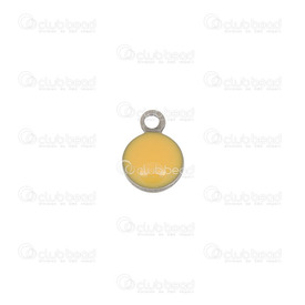 1720-2122-0606 - Breloque Acier Inoxydable 304 Rond 6mm Naturel Remplissage jaune 20pcs 1720-2122-0606,Breloques,Acier inoxydable,Breloque,Métal,Stainless Steel 304,6mm,Rond,Rond,Naturel,Yellow filling,Chine,20pcs,montreal, quebec, canada, beads, wholesale