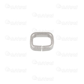 1720-2302-08 - Stainless Steel 304 Link Ring Rounded Rectangle 2.9x1x5.9x8mm Natural 20pcs 1720-2302-08,Findings,Rings,Others,20pcs,Stainless Steel 304,Link Ring,Rounded Rectangle,2.9x1x5.9x8mm,Grey,Natural,Metal,20pcs,China,montreal, quebec, canada, beads, wholesale