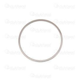 1720-2350-30 - Stainless Steel 304 Ring Flat 30mm Natural Wire Size 0.8mm Inside Diameter 27.5mm 10pcs 1720-2350-30,Findings,Rings,Stainless Steel 304,Ring,Flat,30MM,Grey,Natural,Metal,Wire Size 0.8mm,Inside Diameter 27.5mm,10pcs,China,montreal, quebec, canada, beads, wholesale