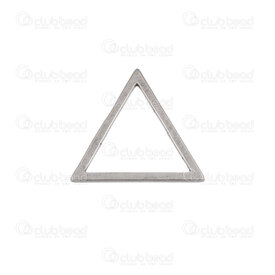 1720-2352-12 - Stainless Steel 304 Ring Flat Triangle 12x13.5x0.8mm Inside Diameter 9x10mm 20pcs 1720-2352-12,20pcs,Metal,Stainless Steel 304,Ring,Triangle,Flat,12x13.5x0.8mm,Grey,Metal,Inside Diameter 9x10mm,20pcs,China,montreal, quebec, canada, beads, wholesale