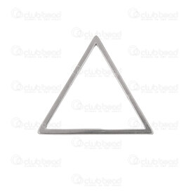 1720-2352-14 - Acier Inoxydable 304 Anneau Plat Triangle Naturel Diamètre du fil 0.8mm 16x18mm Diamètre Intérieur 13.5x16mm 20pcs 1720-2352-14,Fil acier inoxydable 0.8mm,montreal, quebec, canada, beads, wholesale