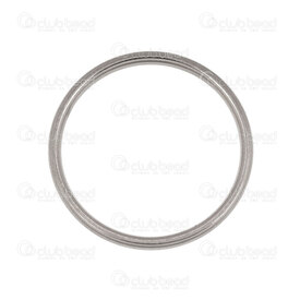 1720-2360-22 - Acier Inoxydable 304 Anneau Cercle 22x2mm Diametre Interieur 19mm (Taille Bague 19) Naturel 10pcs 1720-2360-22,Accessoires de finition,Anneaux,Autres,montreal, quebec, canada, beads, wholesale