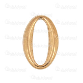 1720-2684-16GL - Acier Inoxydable 304 Lien Oval 16x10x3.5mm Plaque Or 20pcs 1720-2684-16GL,Accessoires de finition,Anneaux,montreal, quebec, canada, beads, wholesale