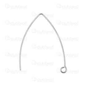1720-2713-30 - Stainless Steel 316 Fish Hook 30x0.8mm V Shape Natural 100pcs 1720-2713-30,100pcs,Stainless Steel 316,Fish Hook,V Shape,30x0.8mm,Grey,Natural,Metal,100pcs,China,montreal, quebec, canada, beads, wholesale