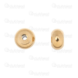 1720-2859-04GL - Stainless Steel 304 Bead Spacer Donut 4x7mm Gold 1.5mm Hole 10pcs 1720-2859-04GL,Beads,10pcs,Bead,Spacer,Metal,Stainless Steel 304,4X7MM,Round,Donut,Yellow,Gold,1.5mm hole,China,10pcs,montreal, quebec, canada, beads, wholesale