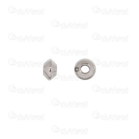 1720-2863-04 - Stainless Steel 304 Bead Spacer Saucer Sharp Edge 4x2.5mm Natural 100pcs 1720-2863-04,Findings,Spacers,Beads,Bead,Spacer,Metal,Stainless Steel 304,4x2.5mm,Round,Saucer,Sharp Edge,Grey,Natural,China,montreal, quebec, canada, beads, wholesale