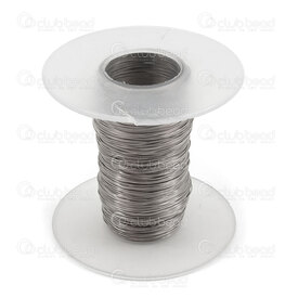1720-3040-28 - Stainless Steel Wire Soft 28 Gauge 0.3mm Natural 50m (164ft) 1720-3040-28,Findings,Stainless Steel,Wire,Soft,28 Gauge,0.3mm,Natural,50m (164ft),China,montreal, quebec, canada, beads, wholesale