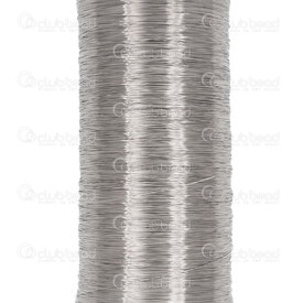 1720-3040-38-100 - Stainless Steel Wire Soft 38 Gauge 0.1mm Natural 100m (328ft) 1720-3040-38-100,Stainless Steel,Wire,Soft,38 Gauge,0.1mm,Natural,100m (328ft),China,montreal, quebec, canada, beads, wholesale