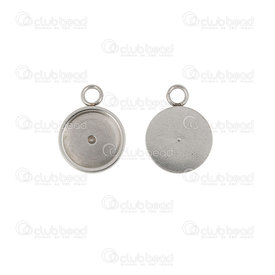 1720-9901-10 - Stainless Steel 304 Bezel Cup Pendant 10mm Round Natural 10pcs 1720-9901-10,Pendants,Stainless Steel 304,Stainless Steel 304,Bezel Cup Pendant,Round,10mm,Grey,Natural,Metal,10pcs,China,montreal, quebec, canada, beads, wholesale