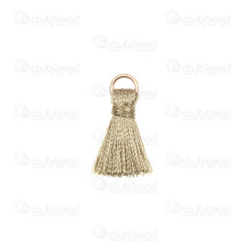 1721-0030-0206 - Ice Silk Tassel gold with gold knot and gold jump ring 2.0cm 20pcs 1721-0030-0206,Tassels and Pom Poms,montreal, quebec, canada, beads, wholesale