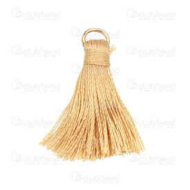 1721-0030-0240 - Ice Silk Tassel Gold with gold knot 20mm with gold jump ring 6mm 20pcs 1721-0030-0240,Tassels and Pom Poms,montreal, quebec, canada, beads, wholesale