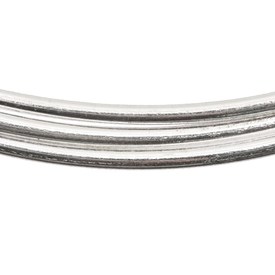 *1752-0130 - Sterling Silver Half Hard Wire Round 14 Gauge (App.5ft) India *1752-0130,montreal, quebec, canada, beads, wholesale
