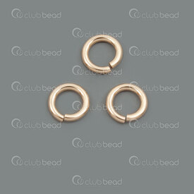 1755-0010 - Gold Filled 14k Jump Ring 4x0.5mm-25GA 20pcs USA 1755-0010,Gold Filled,4mm,Gold Filled 14k,Jump Ring,4mm,Metal,20pcs,USA,montreal, quebec, canada, beads, wholesale