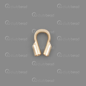 1755-0082-0.8 - Gold Filled 14k Wire & Thread Protector Gold Wire Size 0.79mm 10pcs USA 1755-0082-0.8,Gold Filled,montreal, quebec, canada, beads, wholesale