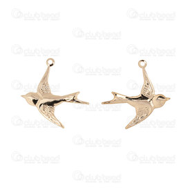 1755-0100 - Gold Filled 14K Charm Bird 17mm 5pc USA 1755-0100,Charms,14K Gold Filled,Charm,Metal,14K Gold Filled,17MM,Bird,Yellow,USA,5pc,montreal, quebec, canada, beads, wholesale