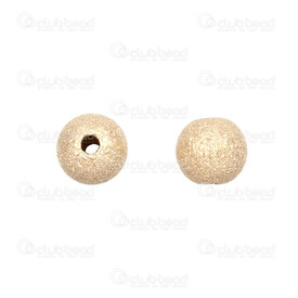 1755-0151-06 - Or Rempli 14K Bille 6mm Rond Poussiere d'Etoile Trou 1.4mm 5pcs 1755-0151-06,gold filled,montreal, quebec, canada, beads, wholesale