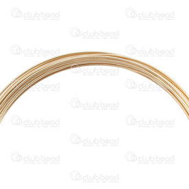 1755-0170-20 - Gold Filled 14k Wire 20 Gauge (0.81mm) App. 31g 6.7m (22ft) USA 1755-0170-20,Gold Filled,Wires,Gold Filled 14k,Wire,20 Gauge,App. 31g,6m (20ft),USA,montreal, quebec, canada, beads, wholesale
