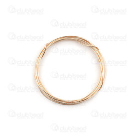 1755-1150-24 - Gold Filled 14K Wire 24gauge (0.6mm) half-hard 1.4m 1755-1150-24,New Products,montreal, quebec, canada, beads, wholesale