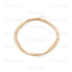 1755-1151-20 - Gold Filled 14K twisted wire dead soft 0.9mm 150cm 1755-1151-20,New Products,montreal, quebec, canada, beads, wholesale