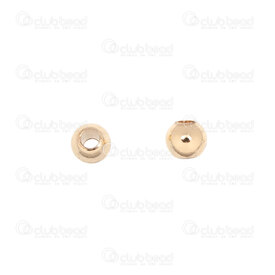 1755-240101-0104 - Gold Filled 14K Bead Round 4mm 1.5mm hole 50pcs 1755-240101-0104,montreal, quebec, canada, beads, wholesale