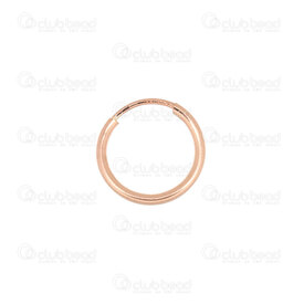 1756-0023-12 - Rose Gold Filled 14K Endless Hoop Earring 12MM 2pcs India 1756-0023-12,Gold Filled,Earrings,montreal, quebec, canada, beads, wholesale