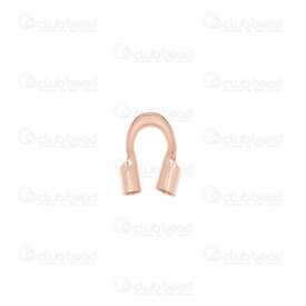 1756-0052 - Rose Gold Filled 14k Wire & Thread Protector Gold Wire Size 0.78mm 20pcs USA 1756-0052,Gold Filled,Other findings,Rose Gold Filled 14k,Wire & Thread Protector,Yellow,Gold,Metal,Wire Size 0.78mm,20pcs,USA,montreal, quebec, canada, beads, wholesale