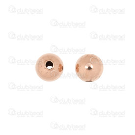 1756-0150-06 - Rose Gold Filled 14k Bead Round 6mm 1.5mm Hole 6pcs USA 1756-0150-06,Gold Filled,6mm,Bead,Metal,Rose Gold Filled 14k,6mm,Round,Round,1.5mm hole,USA,6pcs,montreal, quebec, canada, beads, wholesale